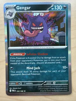 Pokemon Gengar #050/088 English POR Perfect Order Holo Rare - Image 1