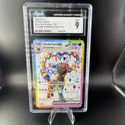 Umbreon ex 176 Pokemon CGC 9 Black Star Promo Prismatic Evolutions Holo - Image 1