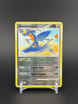 Pokemon TCG Garchomp Reverse Holo Rare Platinum Supreme Victors 5/147 - Image 1