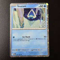 Snorunt - 037/182 - Holiday Calendar Stamp - Pokemon Promos #037/182 Pokemon TCG - Image 1