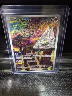 Pokemon TCG Drowzee 210/198 IR Scarlet & Violet Base Holo - Image 1
