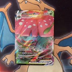 Pokemon Venusaur VMAX Full Art Black Star Promo Holo SWSH102 Sword & Shield - Image 1