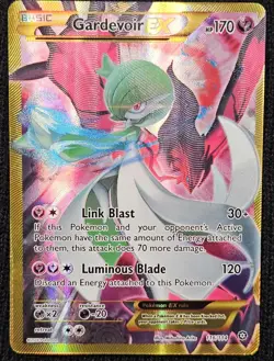 Pokemon Gardevoir EX 116/114 XY: Steam Siege (Gold) English LP/MP - Image 1