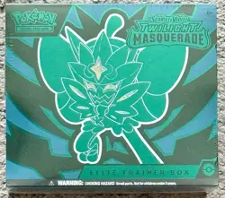 Pokemon Scarlet & Violet TWILIGHT MASQUERADE ETB New & Sealed Elite Trainer Box - Image 1