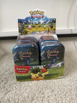 Pokemon Ascended Heroes Mini Tins x10 Sealed with Display Case ⚡ SHIPS FAST - Image 1