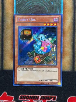 Yugioh Tardy Orc GAOV-EN085 Secret Rare 1st Ed NM - Image 1