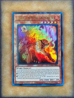 Yugioh Awakening of the Possessed - Greater Inari Fire SDCH-EN006 Ultra 1st NM - Image 1