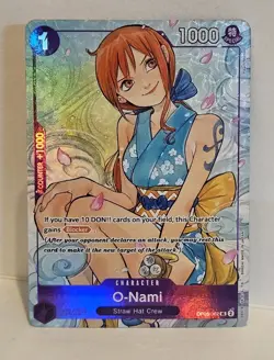 One Piece O-Nami OP05-062 Illustration Box Promo Volume 1 English NEW! - Image 1