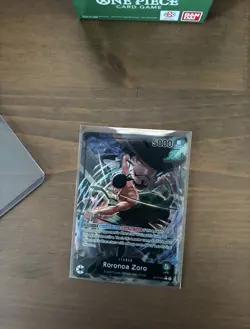 One Piece Roronoa Zoro Leader Alt Art Foil OP12-020 - Image 3