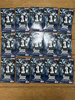 Union Arena Solo Leveling UE17BT Booster Pack Lot Of 15 - Image 1