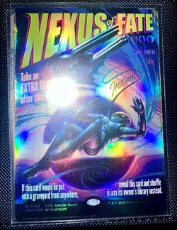 2025 MTG Edge of Eternities EoE M0122 Special Guest Nexus of Fate Foil Eng NM - Image 1