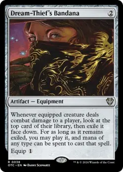 Dream-Thief's Bandana - Near Mint MTG Commander: Outlaws of Thunder Junction - Image 1