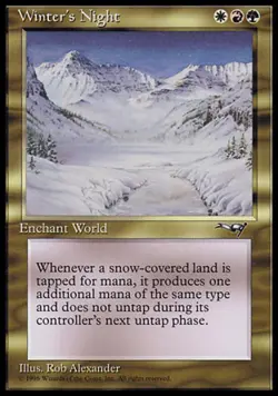 Winter's Night - Light Play MTG Alliances - Image 1