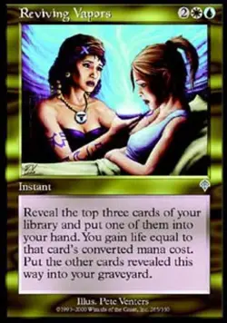 Reviving Vapors -Foil Medium Play MTG Invasion - Image 1