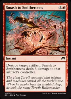 Smash to Smithereens -Foil Light Play MTG Magic Origins - Image 1