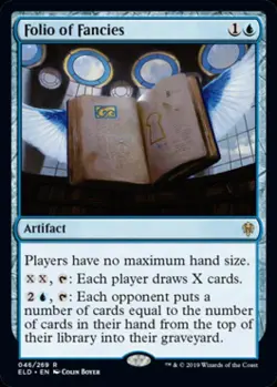 Folio of Fancies - Light Play MTG Throne of Eldraine - Image 1