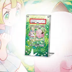 Lillie's Clefairy ex Pokemon/Pokemon PSA Artwork Protective Vetrina per Carte - Image 1