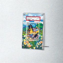 Iono's Kilowattrel Pokemon/Pokemon PSA Artwork Protective Vetrina per Carte - Image 2