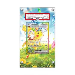 Pikachu ex 238/191 SSP Pokemon/Pokemon PSA Artwork Protective Vetrina per Carte - Image 3