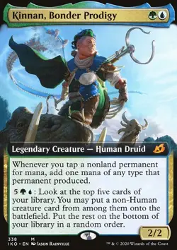 MTG Kinnan, Bonder Prodigy (338/403) Ikoria Lair of Behemoths LP - Image 1