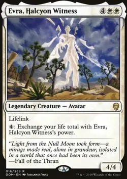 MTG Magic the Gathering Evra, Halcyon Witness (16/296) Dominaria NM - Image 1