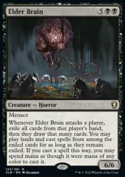 MTG Elder Brain (125/1023) Commander Legends Battle for Baldur's Gate NM - Image 1