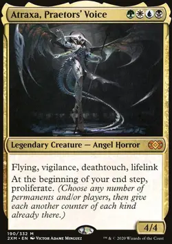MTG Magic the Gathering Atraxa, Praetors' Voice (190/415) Double Masters NM - Image 1
