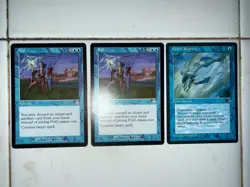 Mtg Lot x2 Foil Prophecy Mystic Remora x4 Accumulated Knowledge Nemesis Playset - Image 1
