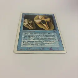 Copy Artifact MP Revised MTG Blue Enchantment English Regular White Border - Image 2