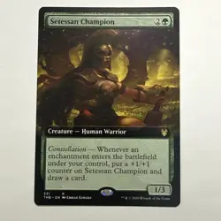Setessan Champion - Extended Art - MtG - Theros Beyond Death - NM - Image 1