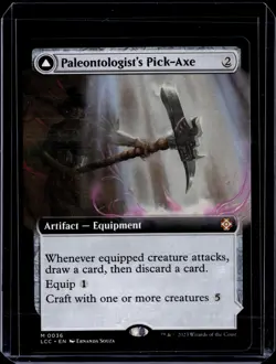 Paleontologist's Pick-Axe/Dinosaur Headdress 36 -LCI-NM-MTG Magic The Gathering - Image 1