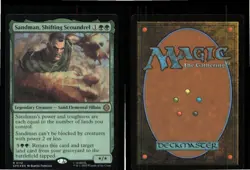 Sandman, Shifting Scoundrel 112 Marvel's Spider-Man Magic: The Gathering Foil NM - Image 3