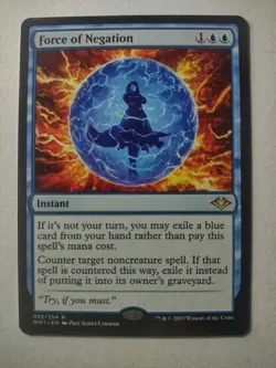 MTG - Force of Negation -Modern Horizons - Rare - Instant - NM/M - Image 1