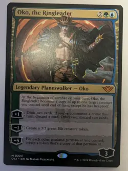 Oko, the Ringleader Outlaws of Thunder Junction - MTG MYTHIC - Image 1