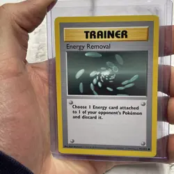 Energy Removal 92/102 Common Unlimited Edition NM/MT English Pokemon Base Set - Image 1