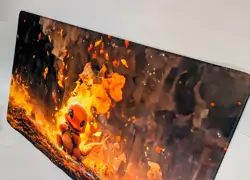 Charmander CCG Playmat - Pokemon Charmander TCG Playmat - TCG 24x14in Brand New - Image 3