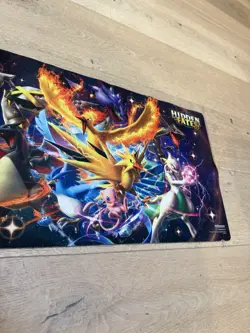 Pokemon TCG Hidden Fates Playmat Shiny Charizard, Rayquaza, Mewtwo 2019 - Image 2