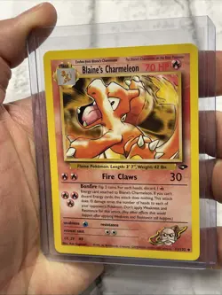 Pokemon Blaine's Charmeleon - 31/132 - Gym Challenge - Pokemon Vintage TCG LP+ - Image 2