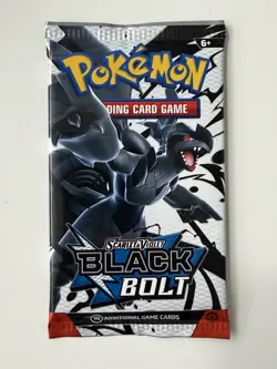 (HEAVY)🔥 22.70g Pokemon TCG Black Bolt Booster Pack Factory Sealed✅ - Image 2