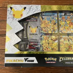 Pokemon 25th Anniversary Celebrations Pikachu V-Union Special Collection Box Set - Image 2