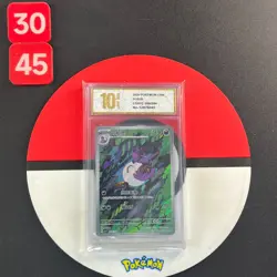 Pokemon S-Chinese Sharp Awakening Arbok CSV7C 208/204 AR Grade10 - Image 1