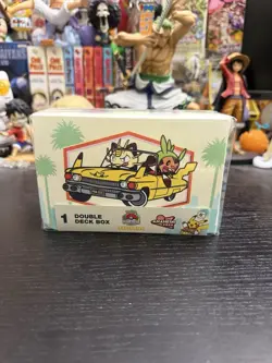 2025 World Championship Anaheim Exclusive Pokemon Meowth Car Scene Deck Box - Image 1