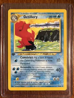 [LP+/NM] 2001 Pokemon Neo Revelation Octillery 1st Edition #34/64 - Image 1