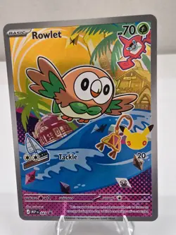 Pokemon First Partner Alola Starters Promo Set Rowlet Litten Popplio 043 044 045 - Image 2