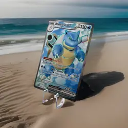 Pokemon TCG Blastoise & Alakazam EX Holo Ultra Rare Scarlet & Violet 151 Mew - Image 1