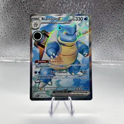 Pokemon TCG Blastoise & Alakazam EX Holo Ultra Rare Scarlet & Violet 151 Mew - Image 2