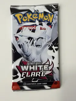 (HEAVY)🔥 22.75g Pokemon TCG White Flare Booster Pack Factory Sealed✅ - Image 2