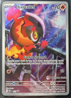 Charcadet (Pokemon Center Exclusive Stamp) - ME: Mega Evolution Promo MEP 022 - Image 1
