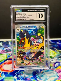 Pokemon - Iono’s Kilowattrel #163/159 - Journey Together - CGC 10 - Gem Mint - H - Image 1
