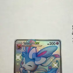 Pokemon Sylveon GX SV76/SV94 Hidden Fates Shiny Vault Shiny Holo Rare - Image 4